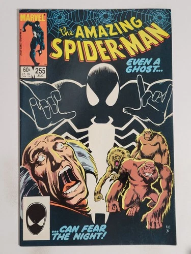 Amazing Spider-man #255 Marvel 1984 VF 8.0 Red Ghost cover & appearance Copper