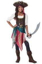 Boho Renaissance Pirate Child Costume