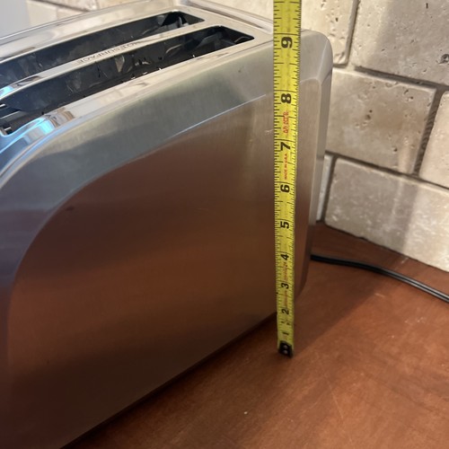 Krups 2-slice Toaster Bagel Button- Polished And Brushed Stainless Steel Works! - Picture 11 of 12