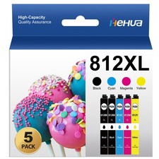 T812XL 812XL Ink Cartridges Combo for Epson WF-7840 WF-7820 WF-7310 EC-C7000