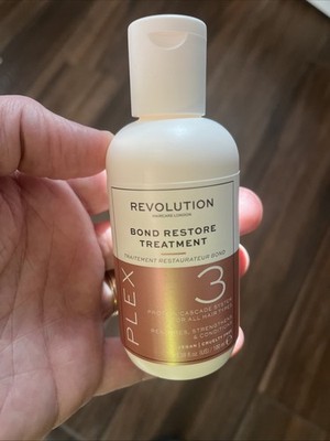 Revolution Plex 3 Bond Restore Hair Treatment for All Hair Types (Lot Of 3)