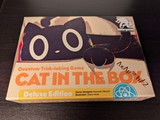 Cat in the Box Deluxe Edition Quantum Trick-Taking Game - See Video