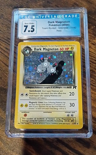 Dark Magneton (Unlimited) graded CGC 7.5 for sale on eBay
