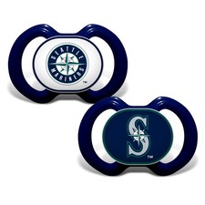 BabyFanatic - Seattle Mariners - Officially Licensed MLB Pacifier 2-Pack