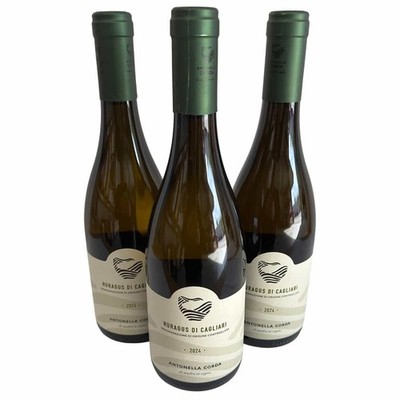 Antonella Corda, Nuragus di Cagliari DOC BIO 2024, 3 × 0,75 l, Bio Weißwein
