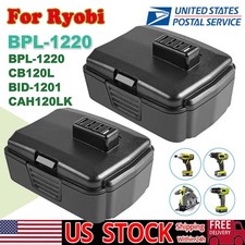 2X 12V 4000mAh Li-Ion Battery For Ryobi CB120L BPL-1220 130503001 HJP002 CD100