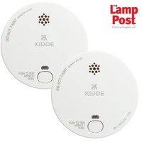 Kidde 2030-DSR3T 9v Battery Operated Optical Smoke Alarm 3 Year Life - TWIN PACK