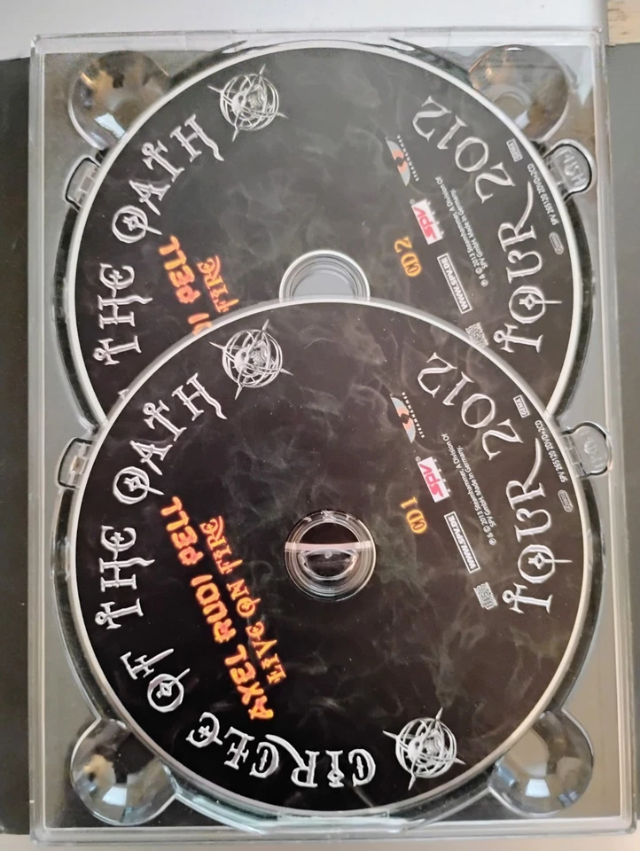Axel Rudi Pell Circle Of The Oath Tour 2012 Live On Fire (4 Discs: 2 CDs+2 DVDs) Foto 3 de 4