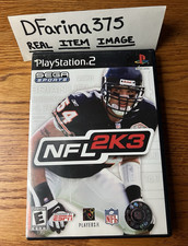 NFL 2K3 PS2 SEGA Sports E-Everyone NTSC-U/C Online Play Football