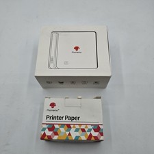 Phomemo M02 Series Thermal Printer Pocket Mini Label Maker White w/ Paper Rolls