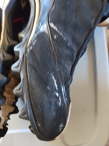 NIKE AIR ZOOM Michael Vick 2007 Cleats (Sz 13) Blk/Wht - Picture 5 of 24