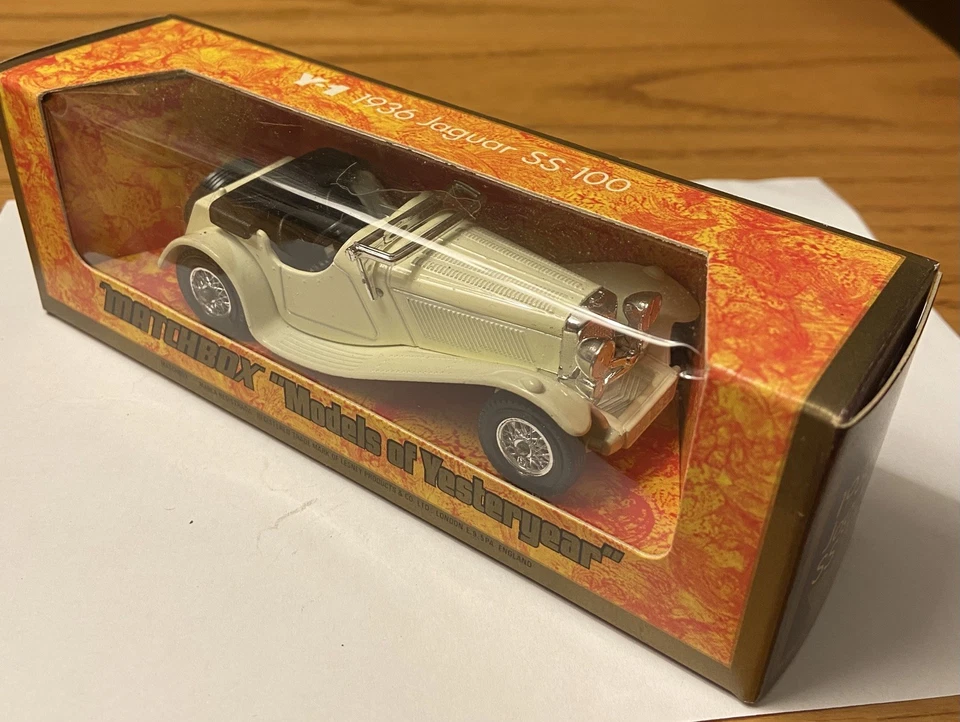 Matchbox Models of Yesteryear 1936 SS-100 1977 JAGUAR Y-1 nuevo  Foto 2 de 4