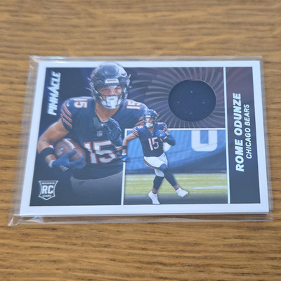 Panini 2024 Encore Pinnacle Jerseys Rome Odunze RC MEM #PJ-ROE /199 Bears