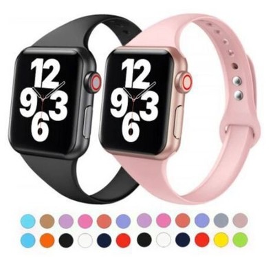 Für Apple Watch Loop Silikon 2/3/4/5/6/7/8/9/10 38/40/41/42/44/45/46/49mm SE