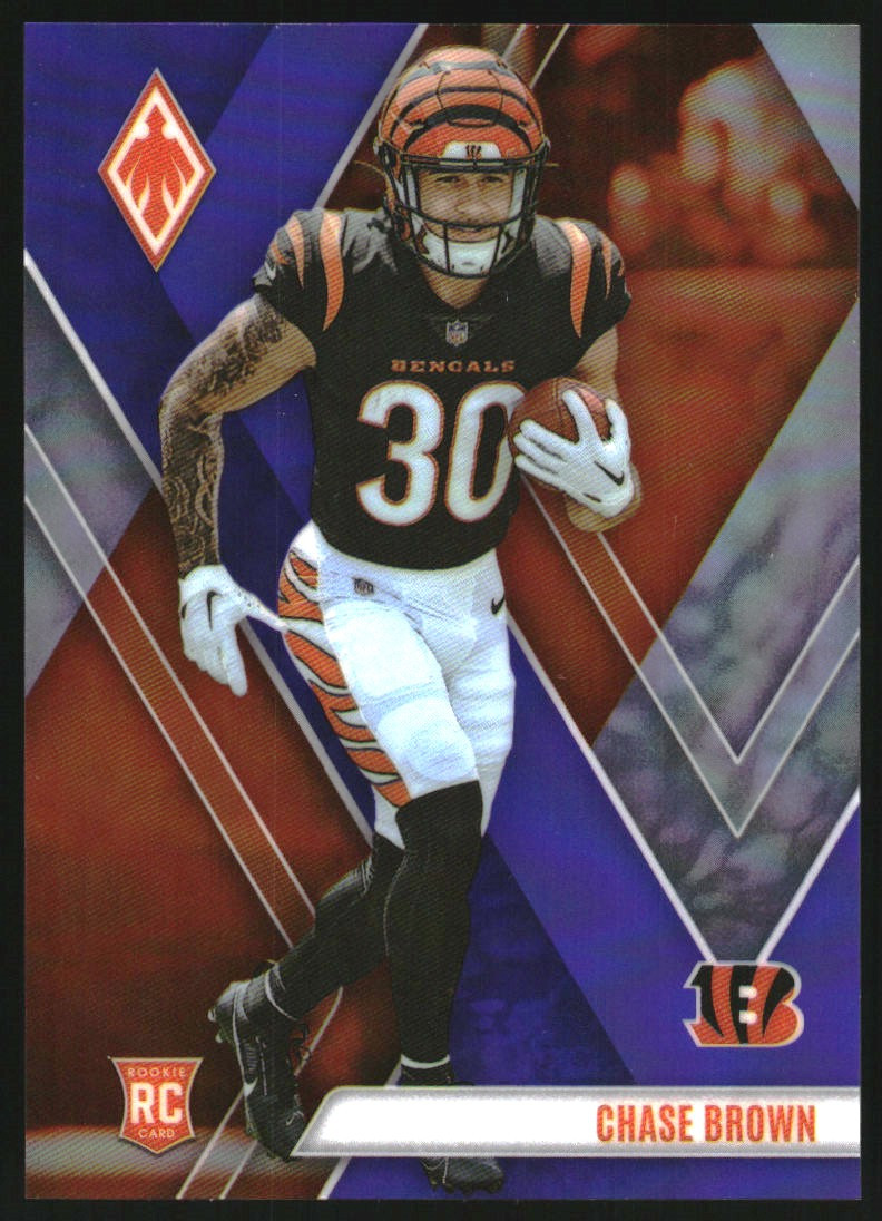 2023 Panini Phoenix Purple #133 Chase Brown /125