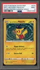 Pokemon Special Delivery Pikachu P.M. Center Canada Holo Promo SWSH074 PSA 9