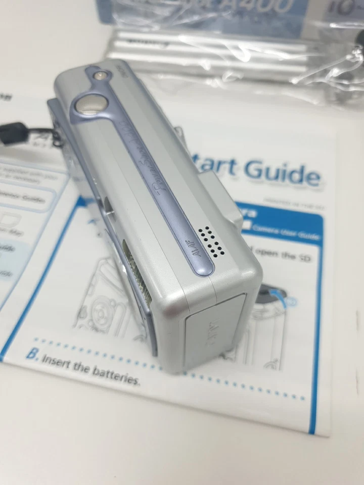 Canon PowerShot A400 Digital Camera Silver 3.2MP Zoom lens - Image 4 of 4