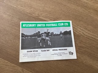 Aylesbury v Abingdon Reading Mercury Cup No Date 1979 80.