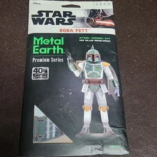 Metal Earth Star Wars Boba Fett Model Kit Premium Series NEW