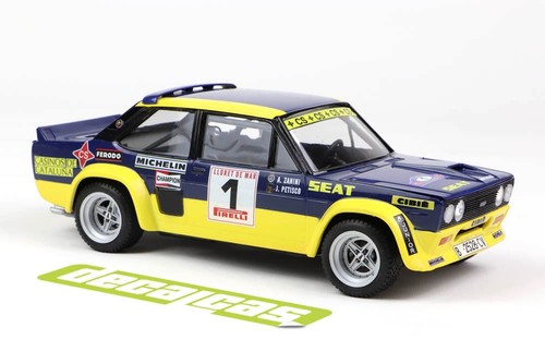 Calcomanía Decalcas escala 1:20 Fiat 131 Abarth Rally Costa Brava 1979 # DCL-DEC0051 - Imagen 8 de 9