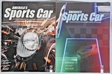 Set of (2) America's Sports Car Magazine National Corvette Museum