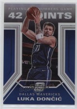 2019-20 Panini Contenders Optic Playing the Numbers Game Luka Doncic #15 0v3g