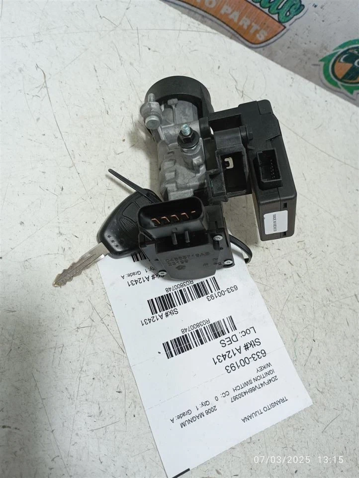 Interruptor de encendido compatible con 01-07 CARAVANA 3800748 Foto 2 de 2