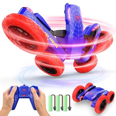 DEERC DE84 Transforming RC Stunt Car 4WD 360° LED USB Rechargeable