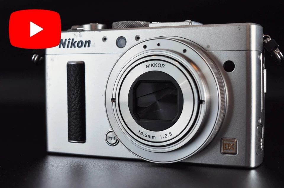 [Garantie 1 an] Appareil photo numérique compact Nikon Coolpix A DX Silver 16... - Photo 1/4