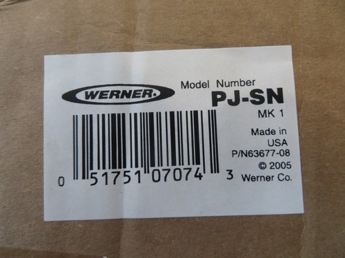 Red de seguridad Werner 22 ft Pump Jack - NUEVA - Imagen 2 de 2