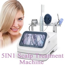 5IN1 Scalp Skin Analyzer Machine Hair Follicle Oil Moisture Care Anti-hair Loss