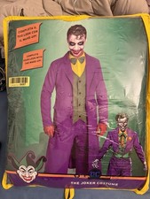 Joker Costume Halloween Karneval Kostüm Herren