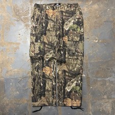 Mossy Oak Camouflage Cargo Pants Men Size 38/32 Y2K Camo Hunting