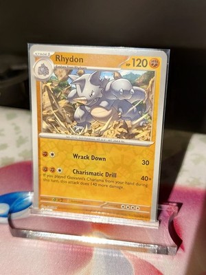 Pokemon TCG, Rhydon, 112/165, english, NM, Reverse Holo
