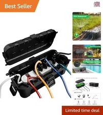 Outdoor Electrical Box Waterproof Weatherproof Connection Cover 11.5x5.2x4