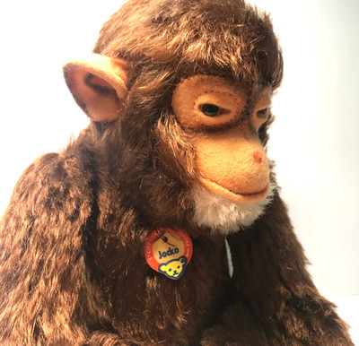 Steiff - Tier,    Schimpanse    ''Jocko'',    1969 ,   30 cm ,    aus  D ,  TOP  !