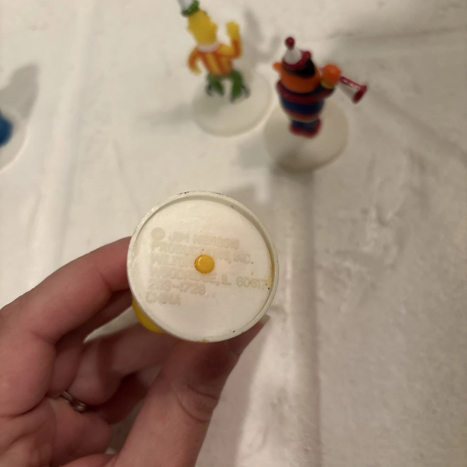 VIntage Wilton 芝麻街 Jim Henson 生日蛋糕馅料-5 件 — 第 4/4 张图片