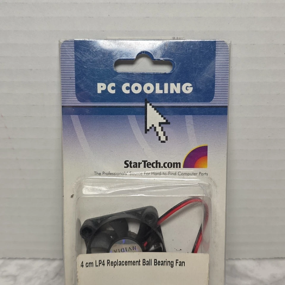 StarTech 40x 10mm Dual Ball Bearing Computer Case Fan LP4 Connector FAN4X1LP4 - Image 3 of 4