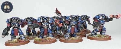 Night Lords 10 Cataractii Terminatoren - Chaos Space Marines - Warhammer 30k