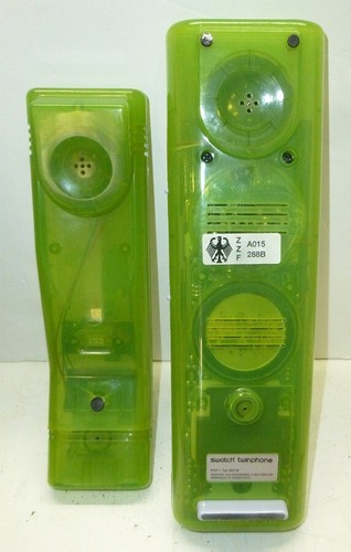 SWATCH Twin Phone Numerica TXG 201 TwinPhone mit OVP Festnetz Telefon - Zdjęcie 4 z 6