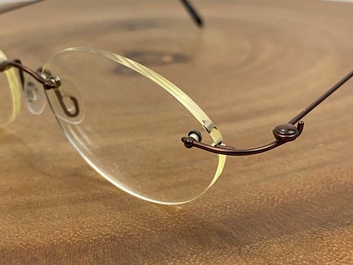 RODENSTOCK Eyeglasses Frames R 4267 H Brown Rimless 49 17 140 mm Made in Japan - Picture 10 of 12