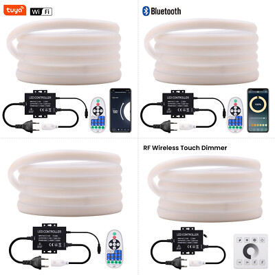 220V Neon COB LED Streifen IP67 Wasserdicht Leiste Band Lichterkette Dimmbar