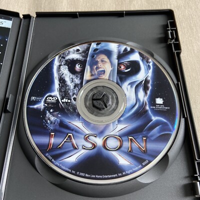 Jason X (DVD, 2001) W/ Insert Booklet Jim Isaac Kane Hodder Horror