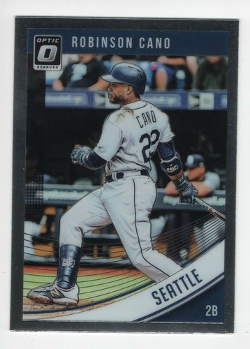 Donruss Optic Baseball 2018 ROBINSON CANO SEATTLE MARINERS #137 - Foto 1 di 12