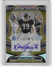 DAN HAMPTON 2024 Panini Canton Certified Signature GOLD Auto SP Autograph /10