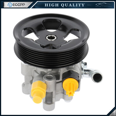 Power Steering Pump W/ Pulley For 2002-2009 Toyota Camry Solara 2.4L GAS DOHC
