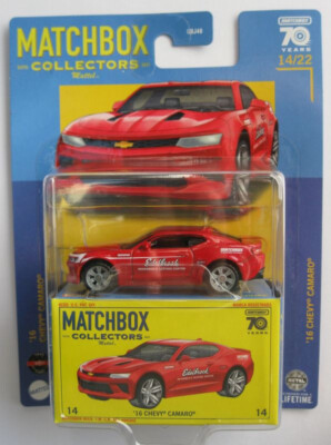 2016 Chevy Camaro EDELBROCK** Matchbox Superfast Collectors 2023 GBJ48 965U 1:64