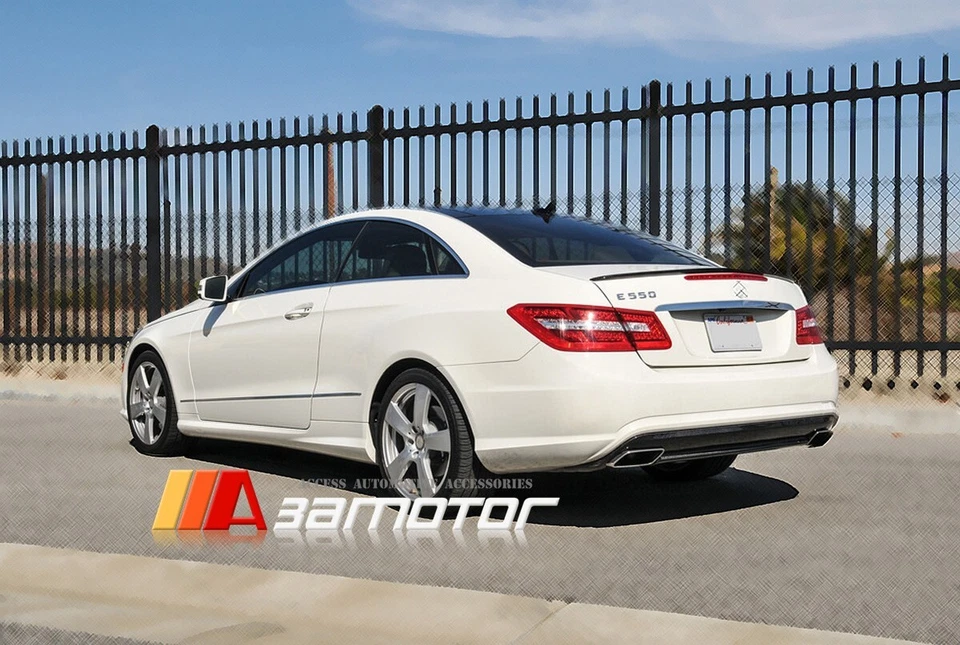 Carbon Fiber Rear Trunk Spoiler fits 2010-2016 Mercedes W207 C207 E-Class Coupe - Image 4 of 4