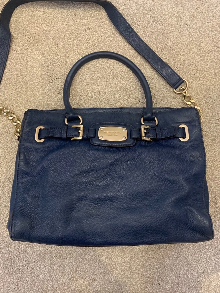 Michael kors hotsell hamilton navy blue