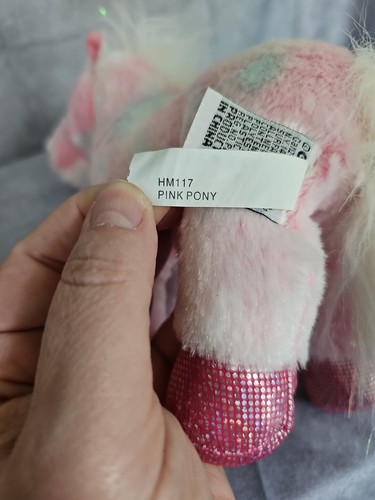 Ganz Webkinz Pink Pony HM117 Plush Stuffed Animal no code - Picture 11 of 11